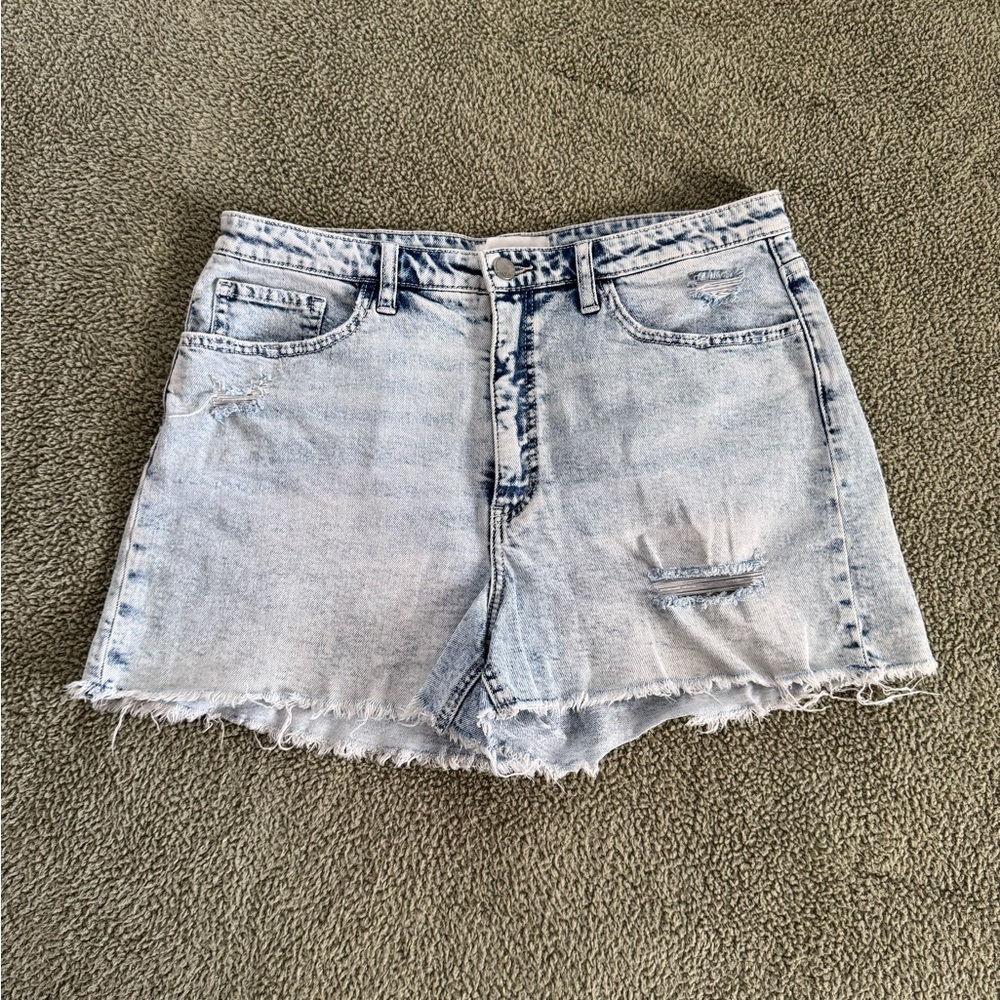 Denim Distressed Women's Shorts